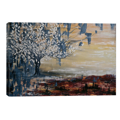 Ominous 1 Piece Wrapped Canvas Painting