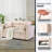 55.2'' Wide Modern Convertible Sofa Bed With Reclining Backrest And Pillows (Set of 2)-375435470