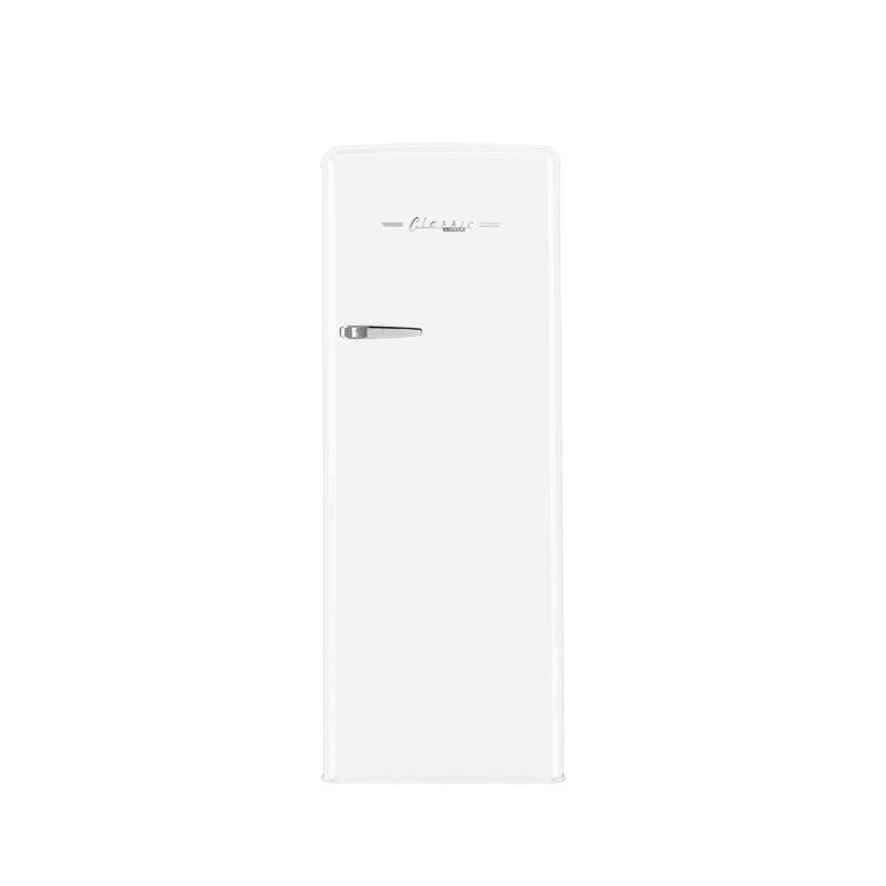 Classic Retro 21" Manual Defrost 5.5 cu. ft. Energy Star Certified Upright Freezer, White