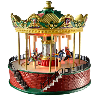 Pre-Lit LED Animated Carousel