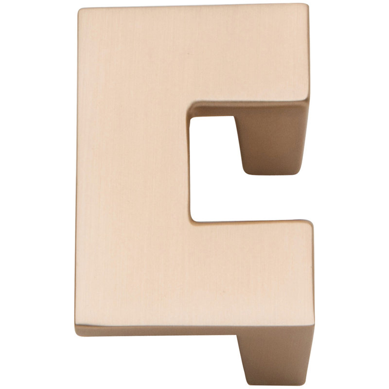 U Turn 1 1/4" Center to Center Bar pull, Champagne