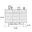 Nut-Brown Manufactured wood Shoe Storage