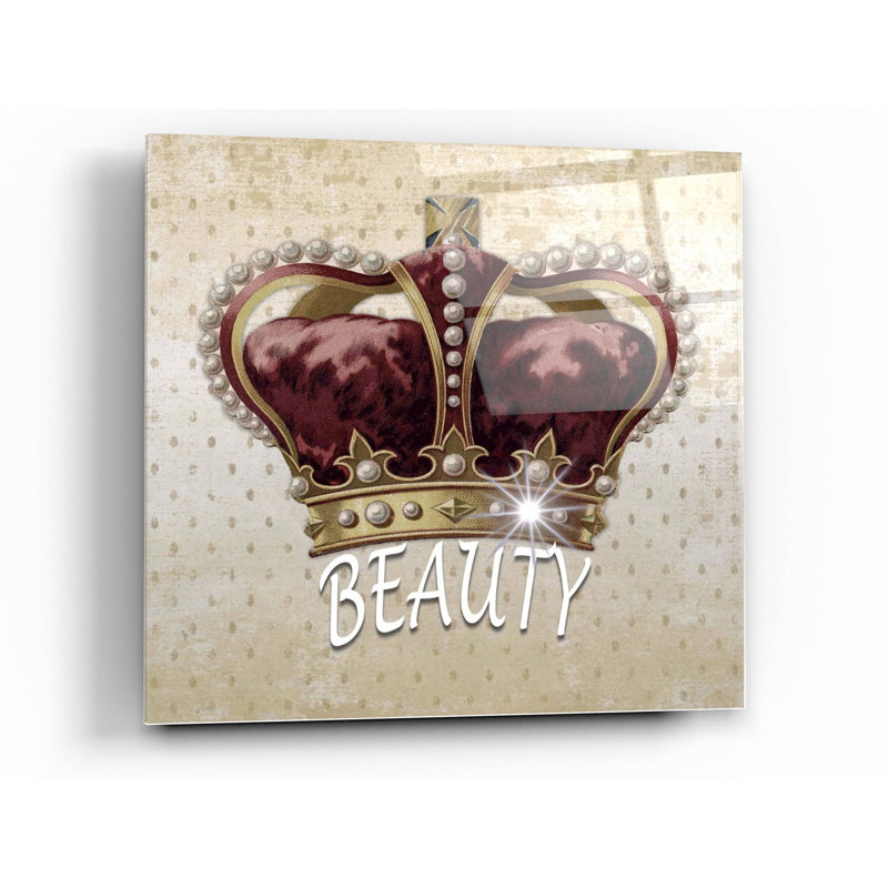 House of Hampton 'Beauty Queen' by Karen Smith, Acrylic Glass Wall Art, 24"x24"