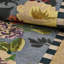 Tudor Rose Washable Rug-2125706251