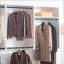 Placard mural en mélamine bois de chêne chaud Closet Systems | Blanc | Bois-1956463034