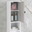 Milenia Freestanding Linen Cabinet-933963851