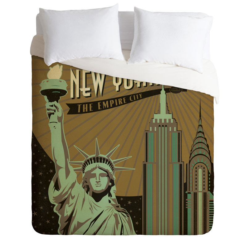 Anderson Design Group Duvet Cover, King Duvet Cover + 2 King Shams