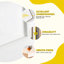 Porte de garde-robe coulissante 80 po-99697236