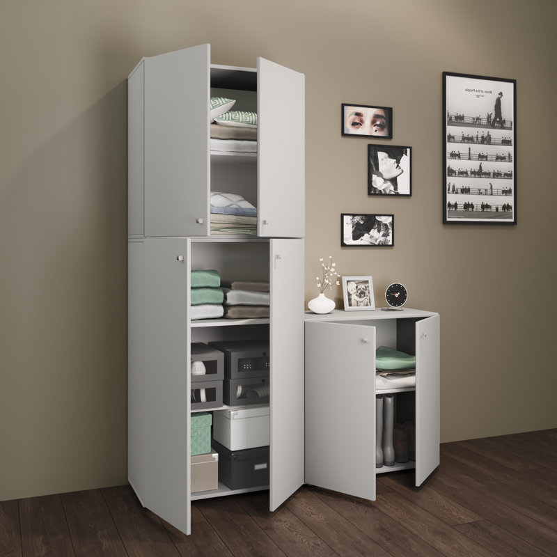 Amner Manufactured Wood Wardrobe