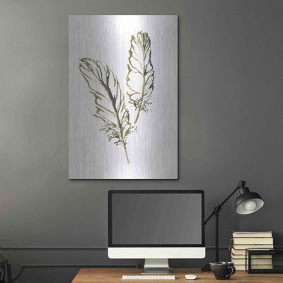 «Gilded Barn Owl Feather» par Chris Paschke
