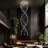 10-light Modern Butterfly Crystal Chandelier Led Dimmable Ceiling Light
