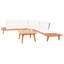 Ensemble de conversation modulaire 4 pièces avec coussins Butrus-861358494