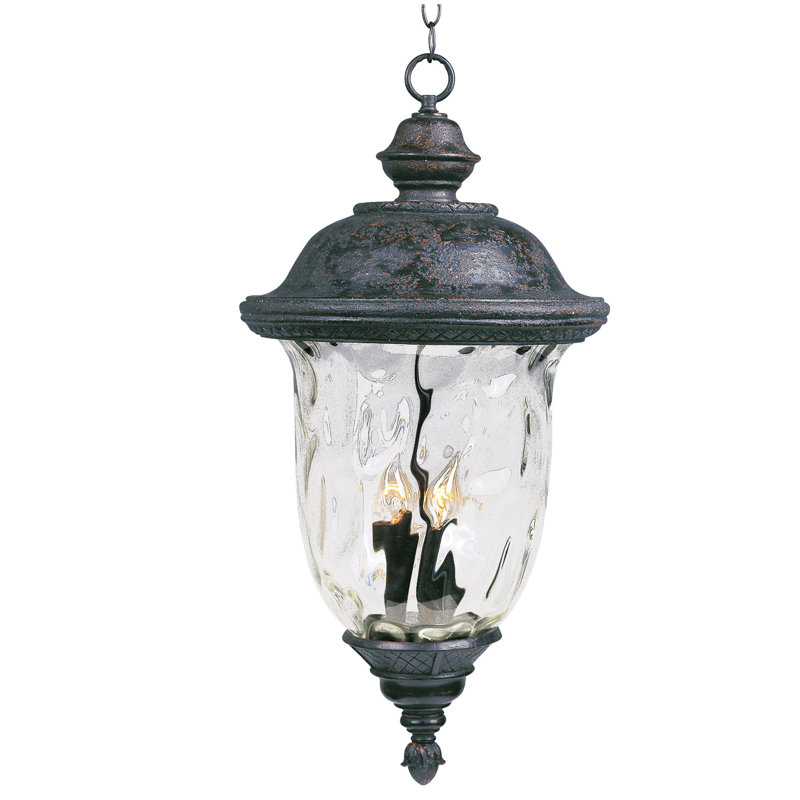 Patidar 3 - Light Outdoor Hanging Lantern, 25" H x 13" W