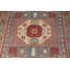 Tapis géométrique en laine teinture Kazak 8 x 10