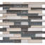 Urban Random Sized Glass Linear Mosaic Wall Tile