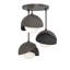 Brooklyn 3 - Light Double Shade Semi Flush Mount-66074539-66074552
