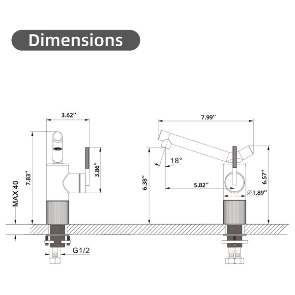 Dimensions du produit
