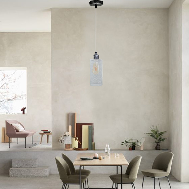 Efkea 1 - Light White Drum Pendant