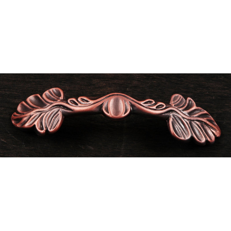 Poignée arche 3 po Leaf Series CP Series, Distressed Copper