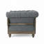 Fauteuil club capitonné