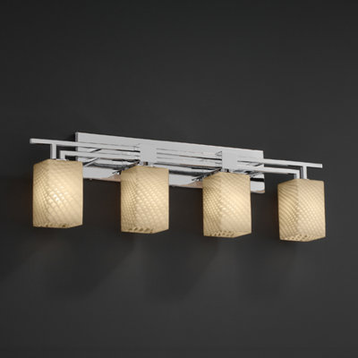Éclairage pour meuble-lavabo 4 lumières Cira