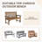 Aoodor Outdoor Polyester Tufted Bench Cushion-2004017899-2002202485