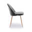 Sweeney 125.1cm H Velvet Upholstered Dining Chair-666836545