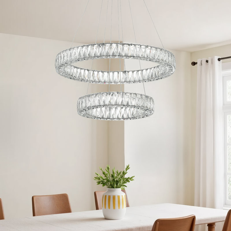 Adela Dimmable Tiered Chandelier