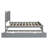 Queen Size Platform Bed With With 2 Big Drawers-1587718730