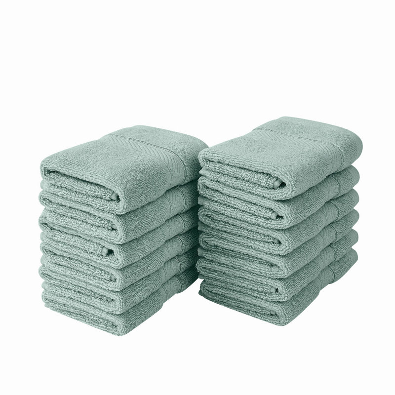  Regal Plush Towel Sets, Sea Mist