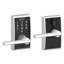 Schlage Touch Keyless Touchscreen Lever with Century Trim and Latitude Lever-22265428
