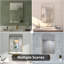 24 po X P 32 po Miroir de salle de bain mural H-1234262356
