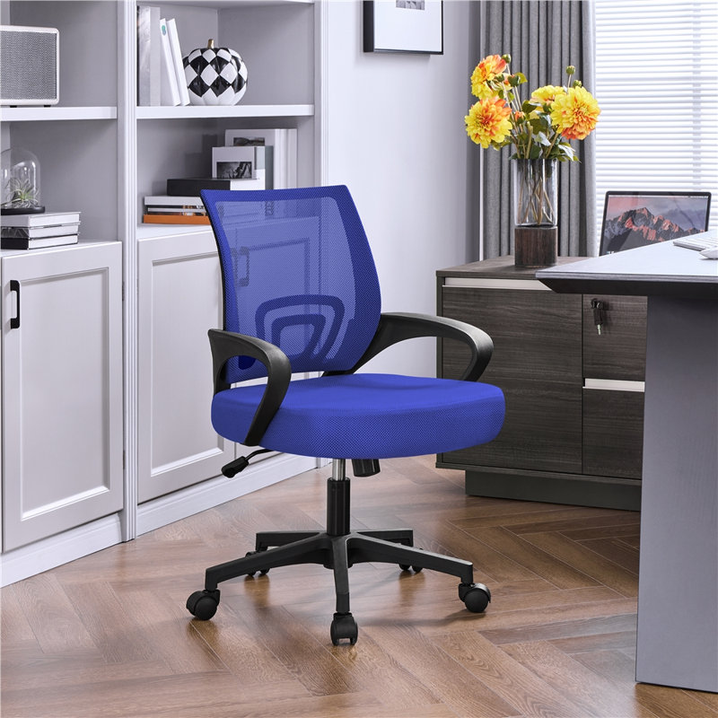 Chaise de travail Genie, Bleu