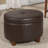 Breyonce Faux Leather Ottoman-225021930