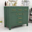 Meuble-lavabo simple en bois Voronica avec lavabo en céramique et rangement multifonctionnel-1566114502