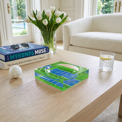 Pickleball Court Candy Catchall Dish