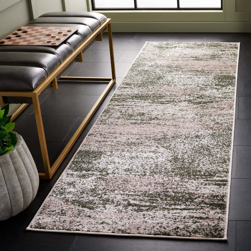 Manneville Performance Abstract Rug, Runner 2'6" x 8'