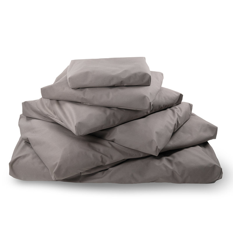Organic Pet Bed with Washable Waterproof Cover, 23" H x 17" W x 3" D