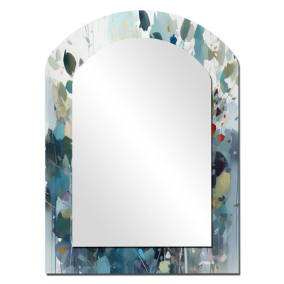 Miroir mural Green Leaf Foliage III