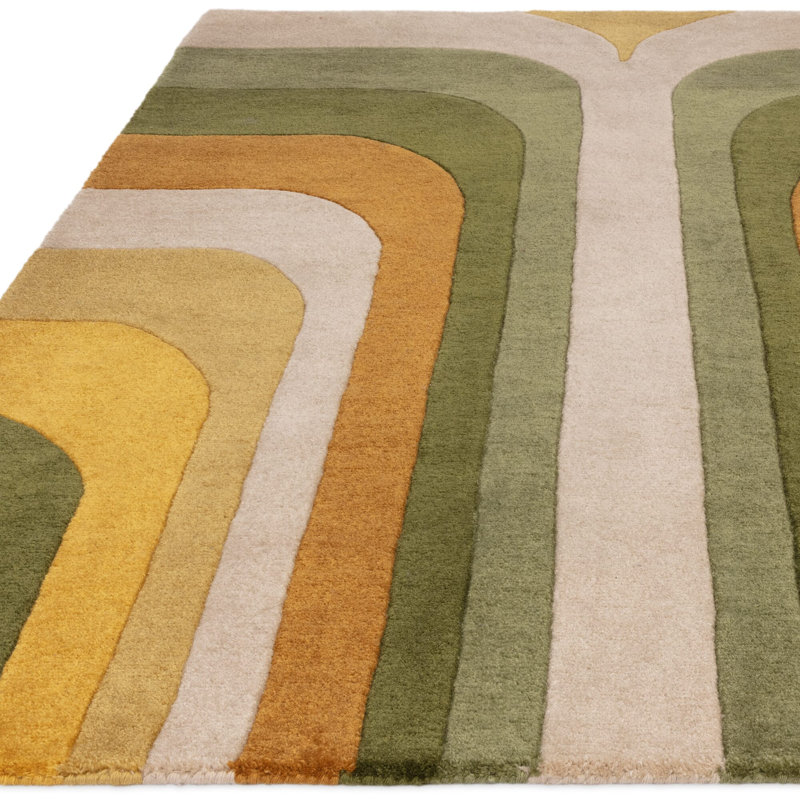 Cayleigh Abstract Recycled P.E.T Hand Woven Area Rug, Rectangle 120 x 170cm