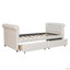 Lit de jour simple tapissier avec tiroirs, support en lattes de bois (lit de jour)-1960230993