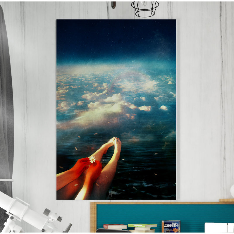 « again », impression sur toile tendue, H 26 po x l 18 po