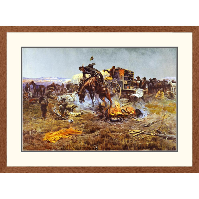 " Camp Cook ", 28" H x 38" W x 1.5" D