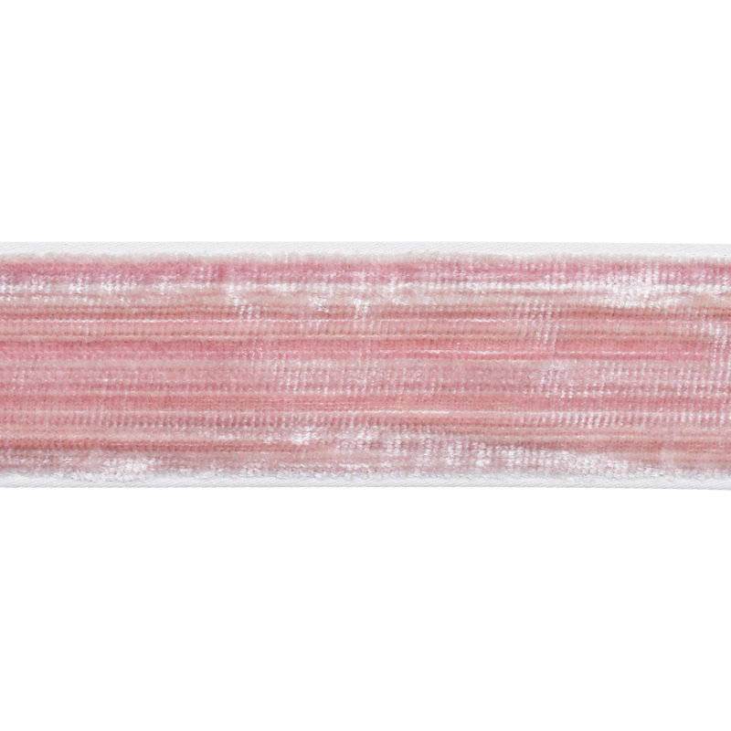 Gaspard Velvet Tape Narrow, Blush