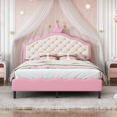 Rochford Vegan Leather Platform Bed