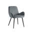 Chaises de salle à manger rembourrées en chenille, chaises de cuisine modernes avec dossier, chaises de salle à manger latérales en tissu avec pieds en métal pour le restaurant de la salle à manger de cuisine-130106683-129231521