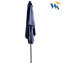 Parasol de terrasse rectangulaire à énergie solaire - 10 x 6,5 pi, bleu marine 10 x 6,5 pi avec lumières solaires,-1514422081