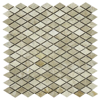 Fiuggi 1"" x 1.5"" Marble Grid Mosaic Wall & Floor Tile -  NovoTileStudio