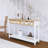 48 Inch Long Console Table With 2 Drawers And 1 Bottom Shelf For Entryway Hallway Easy Assembly - Traditional Craftsmanship And Functionality Combined