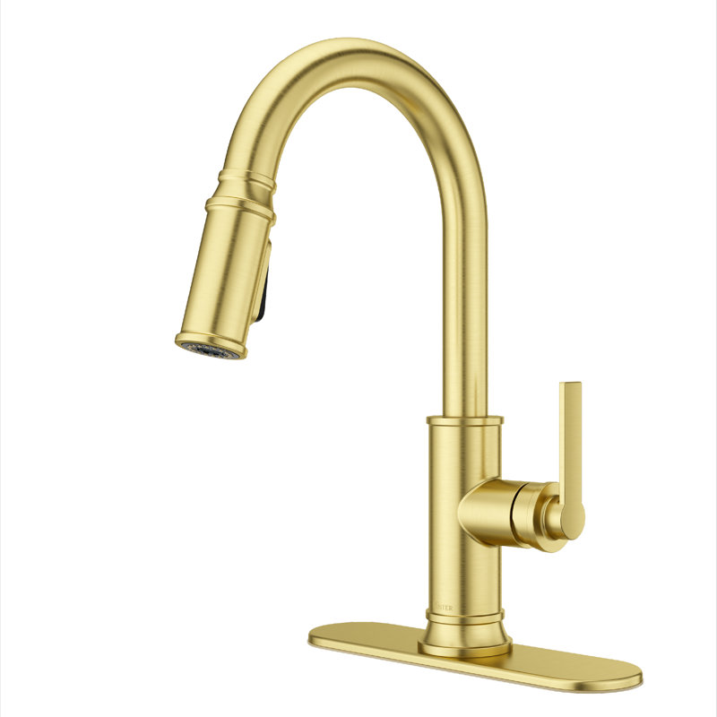 Colfax Pulldown Kitchen Faucet in Brushed Gold, Brushed Gold